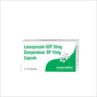  लैंसोप्राज़ोल यूएसपी 30 मिलीग्राम डोमपरिडोन बीपी 10 मिलीग्राम कैप्सूल 