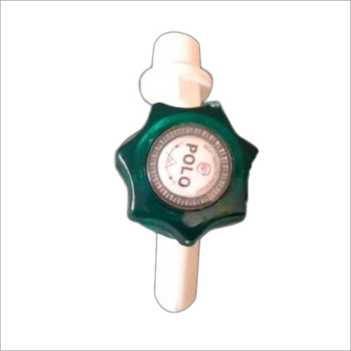 Short Body Bib Cock Water Tap - Plastic Hdpe White And Green , 6-month Warranty, Mounted Type Pipe Fitting For Bathroom Use