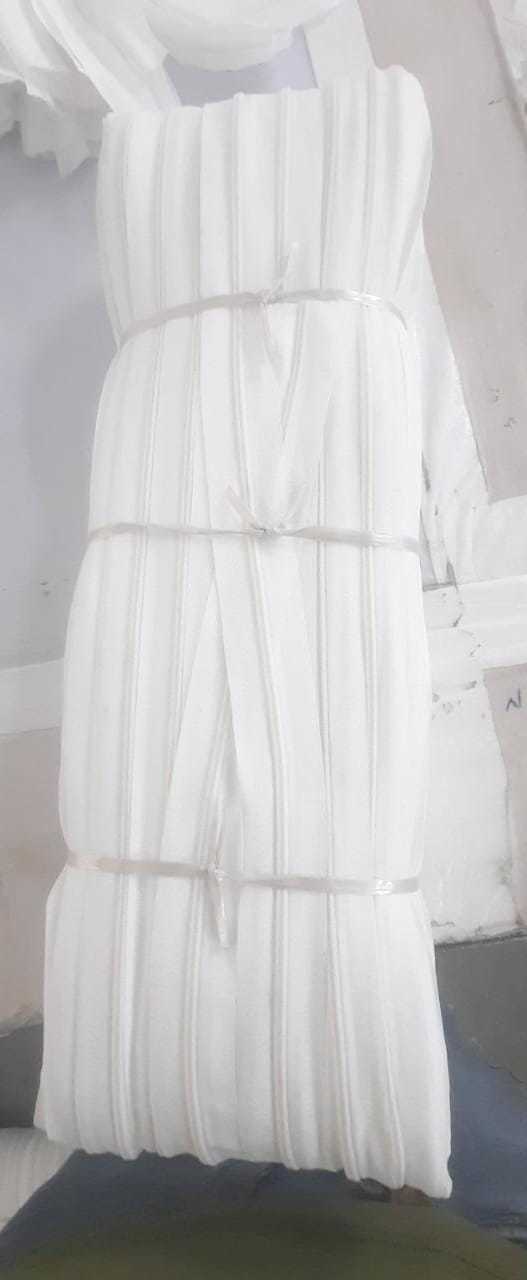 White Plastic Zipper Size: Different Size Available