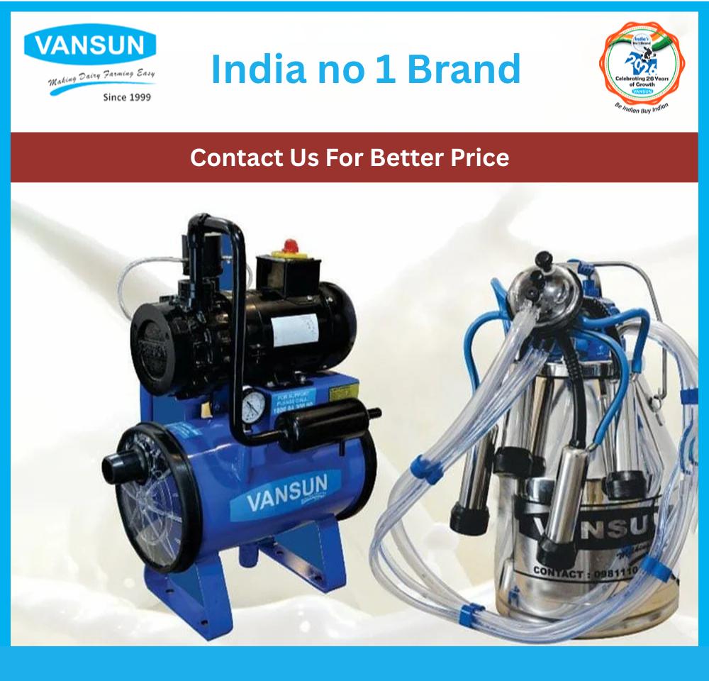 Milking Machines - Color: Blue