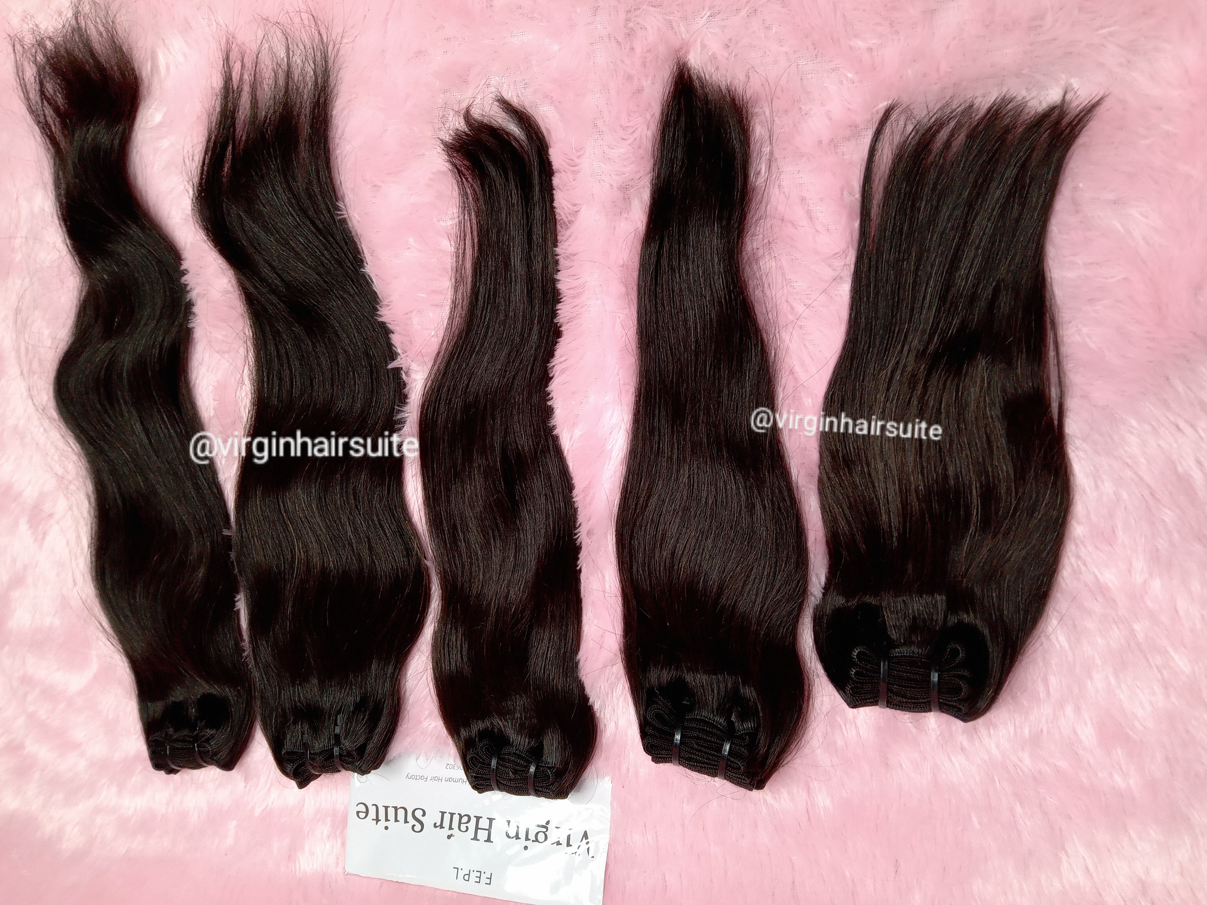 Natural Human Hair - 100% Virgin Indian Hair, 10-30 Inch Length, Natural Color #1b | No Tangle, No Shedding, Lasting Soft Texture, Perfect For Women