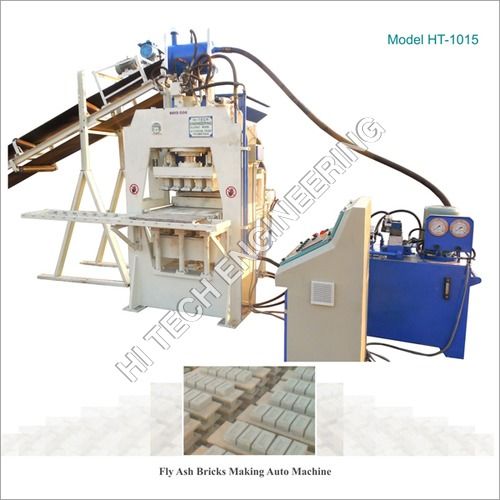 100 Mt Fly Ash Brick Making Auto Machine Capacity: 25 Pcs/min