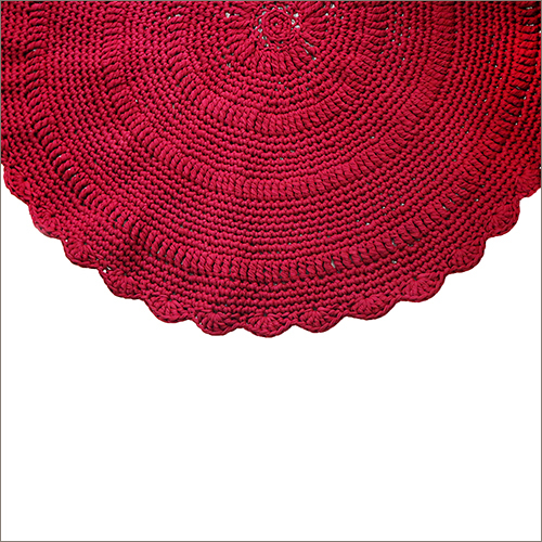Designer Round Rugs - Cotton Material, Printed Pattern | Hand Washable, Ideal For Home And Hotel Use