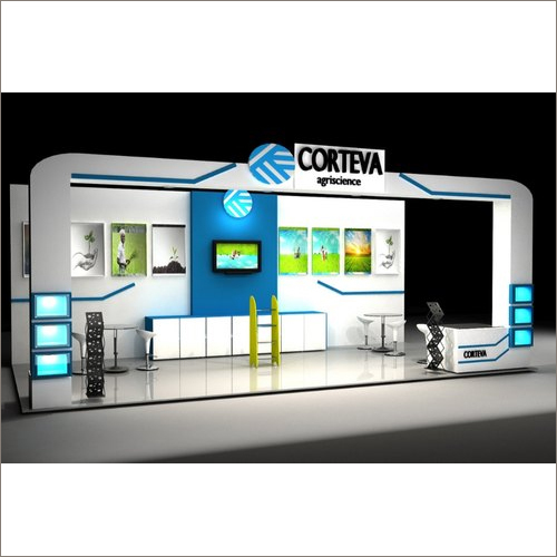 Stall Fabrication Services - Aluminum & Fabric, Variable Dimensions, White Color | Attractive Design, Custom Design, Easy Setup, Integrated Lighting, Durable Build