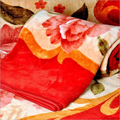 100% कॉटन सॉफ्ट मिंक ब्लैंकेट