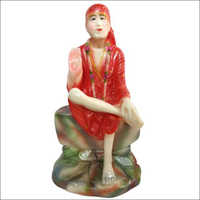 भारतीय 13.5X7.5 इंच रेज़िन साईं बाबा की प्रतिमा