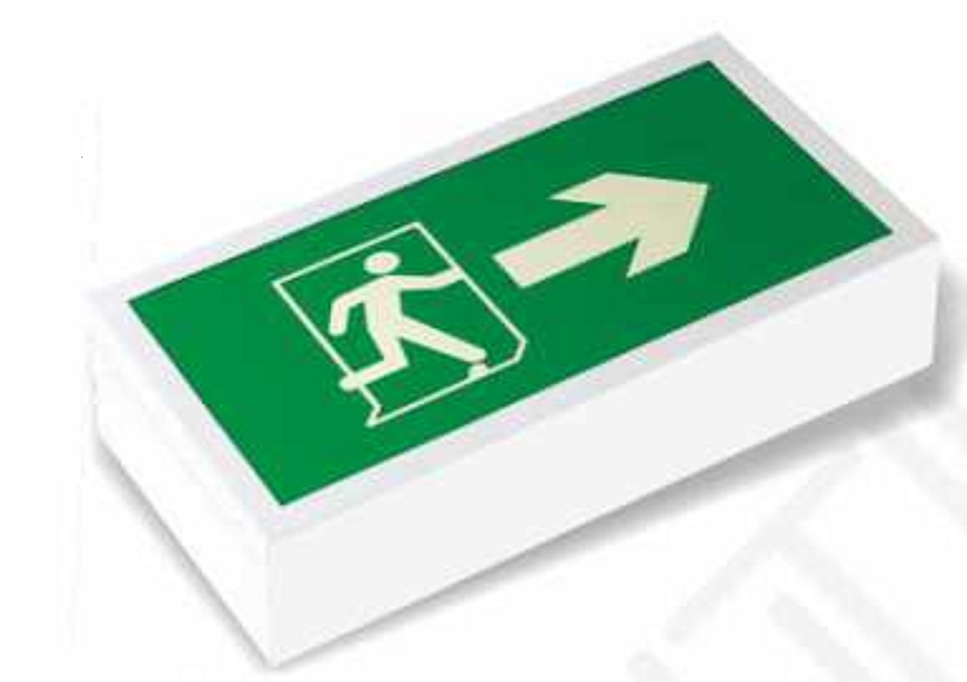 White Emergency Light Pel Led Ltbl