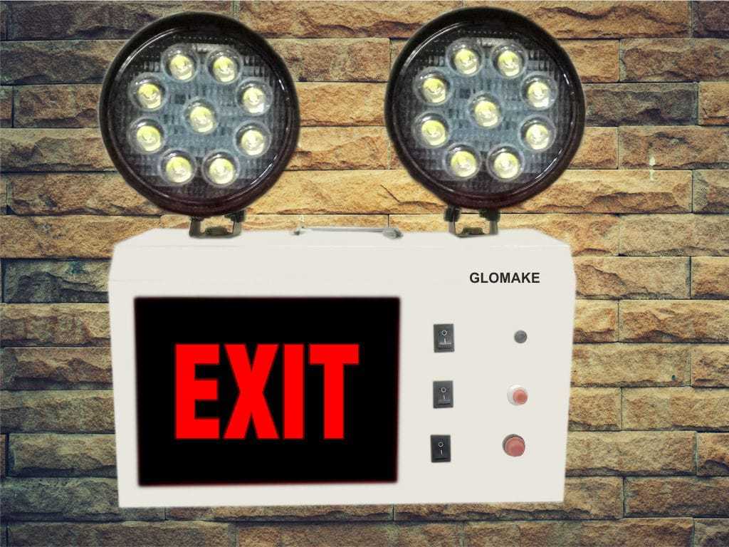 White Emergency Light Pel Led Ltbl