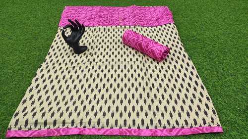 Ladies Dress - Cotton Fabric, Semi-Stitched Top and Bottom, Printed Pattern, Customized Logo | Breathable, Washable, All Season Wear