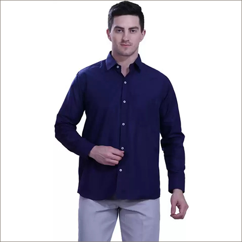 वॉशेबल मेन्स रेगुलर फिट फॉर्मल शर्ट