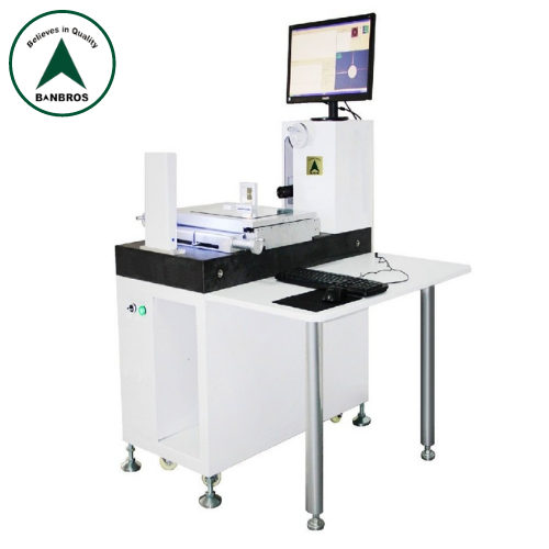 White Green Horizontal Vision Measuring Machine