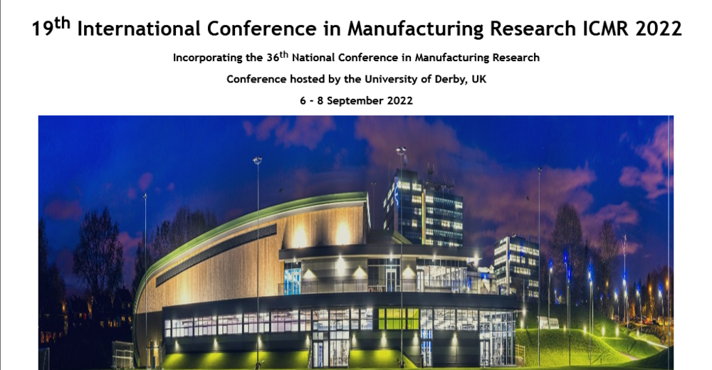 International Conference on Manufacturing Research