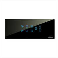 Black 6 1 Switch Touch Panel