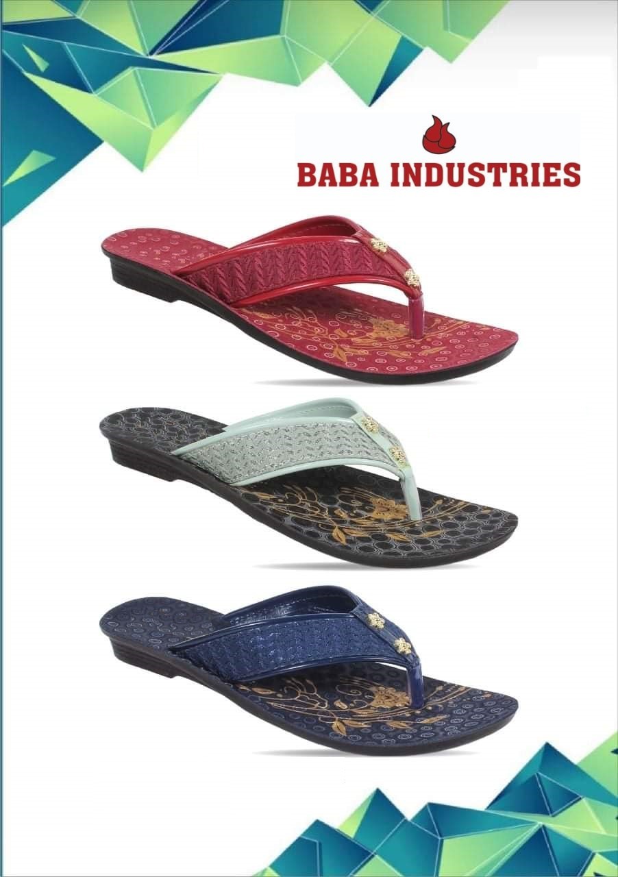 Fabric Ladies Pu Upper Straps