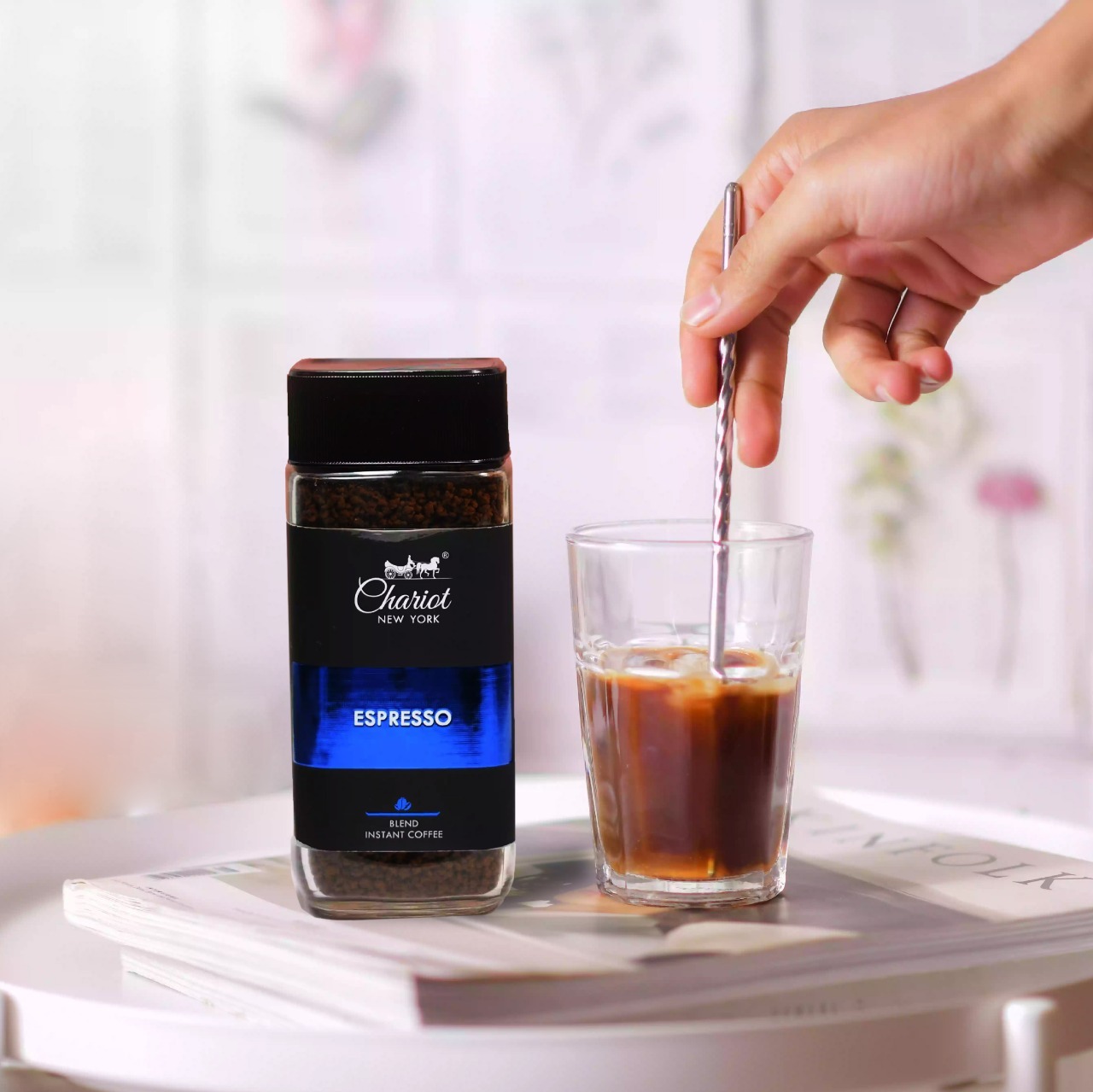 Chariot New York Espresso Instant Coffee 200gm - Aroma: Blend Aroma