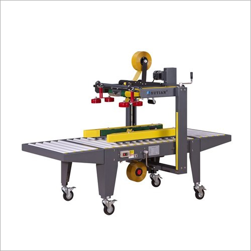 Side Belt Carton Taping Machine - 20 Mtrs/min Speed, 200W Power, 220V Voltage | Semi-Automatic, Compact Design, Corrosion Resistant, Easy Maintenance