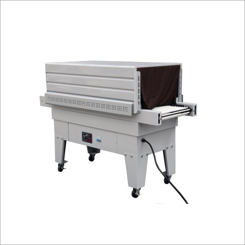 Shrink Tunnel Wrapping Machine - Metal, Automatic Grade | Human Machine Interface Control, Non-computerized Design
