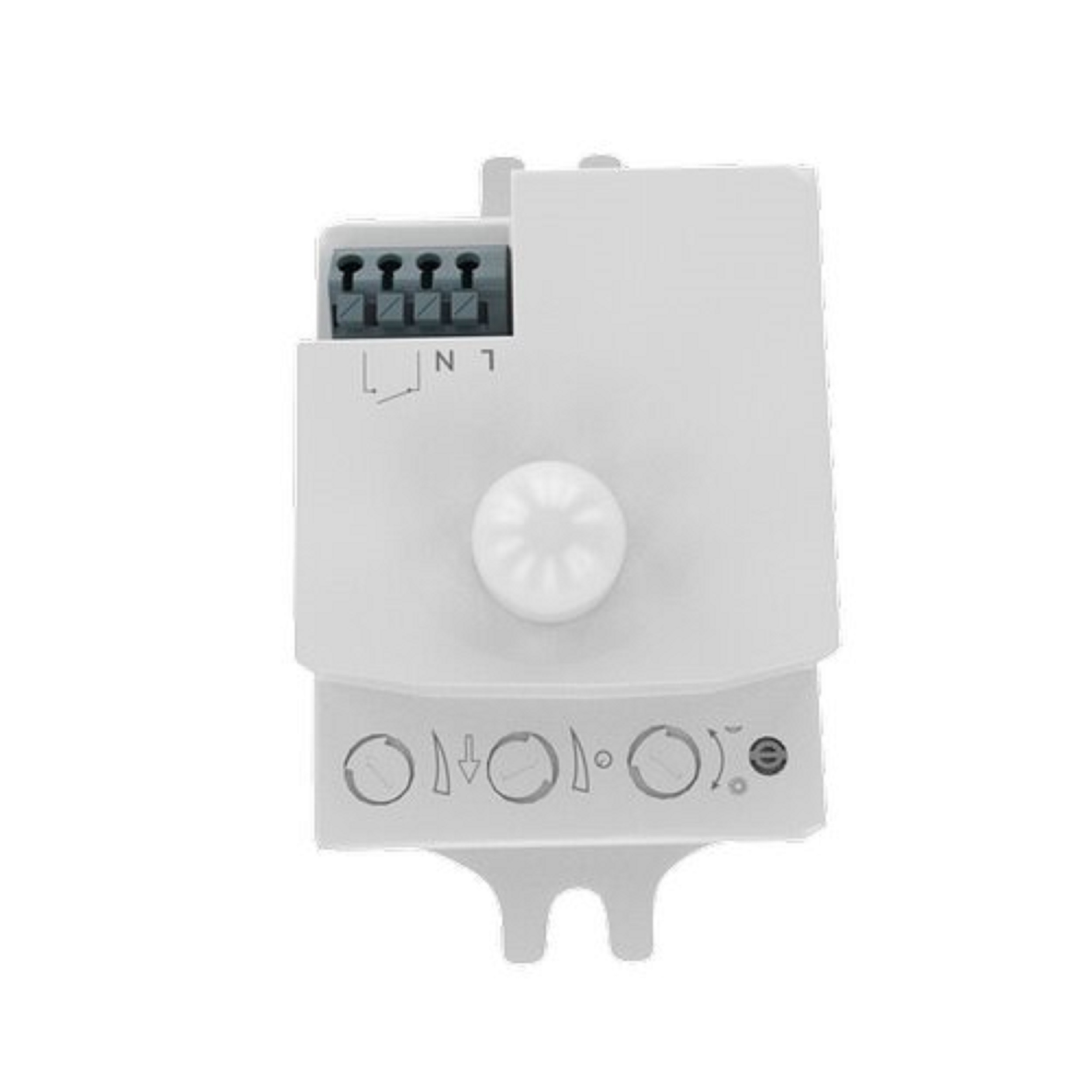 Microwave Sensor - 12-24v Dc, 10a Load Current | 360° Detection, Adjustable Range 1-8m, Ideal For Residential & Commercial Use