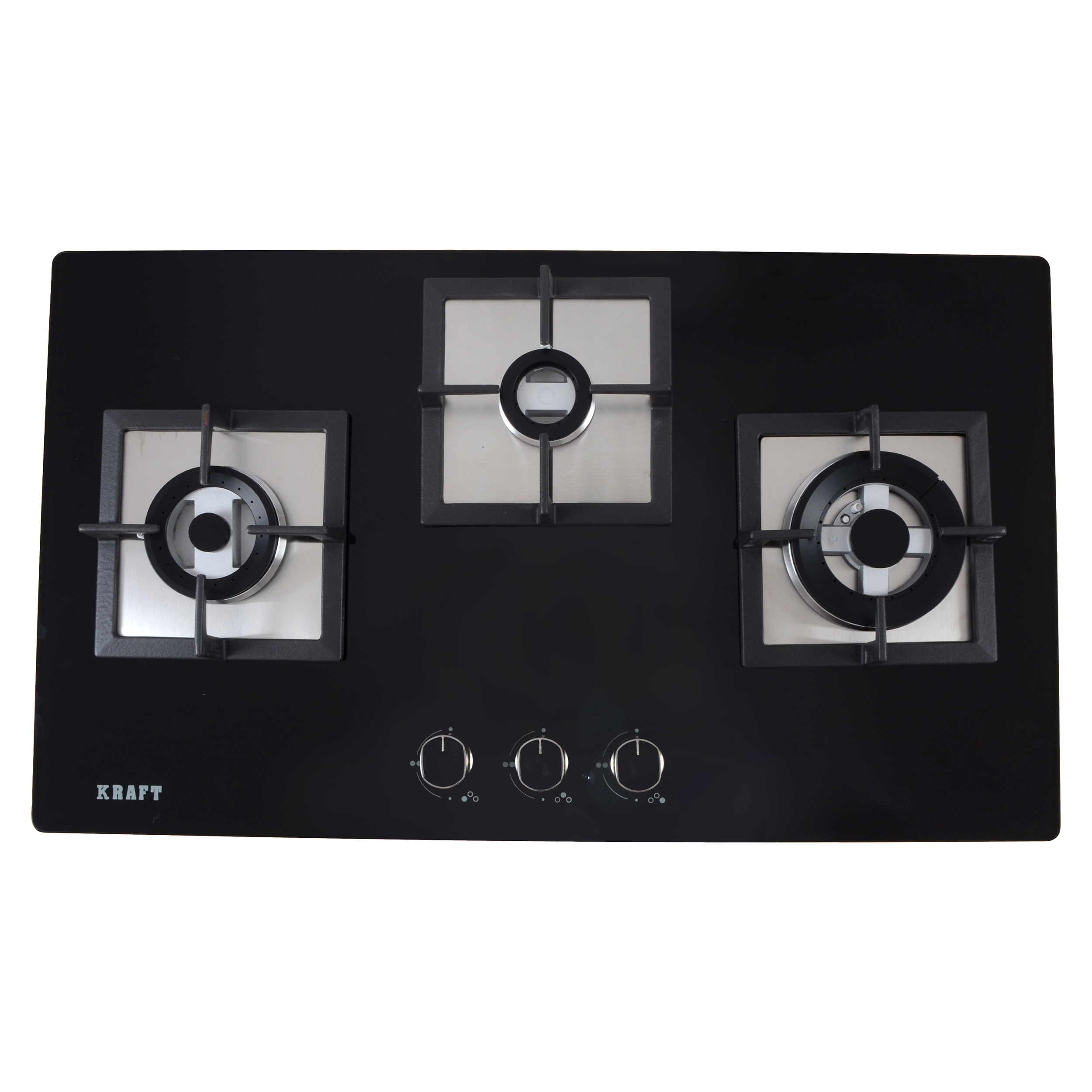 Three Burner Hob Dimension(l*w*h): 840*505*200 Millimeter (Mm)