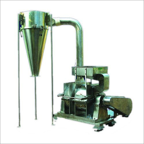 Chilli Grinding Machine - 3 HP Motor Power, 40-45kg/h Capacity | Stainless Steel, 10x4x15 Inch Dimensions, 100KG Weight