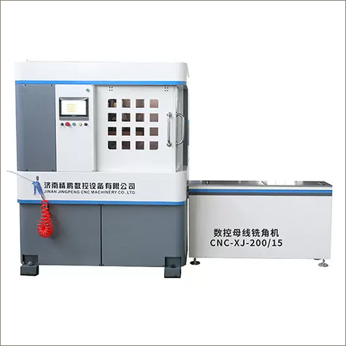 Gray Industrial Cnc Busbar Chamfering Machine