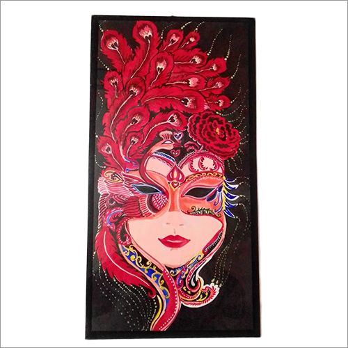 Black Mask Art Painting