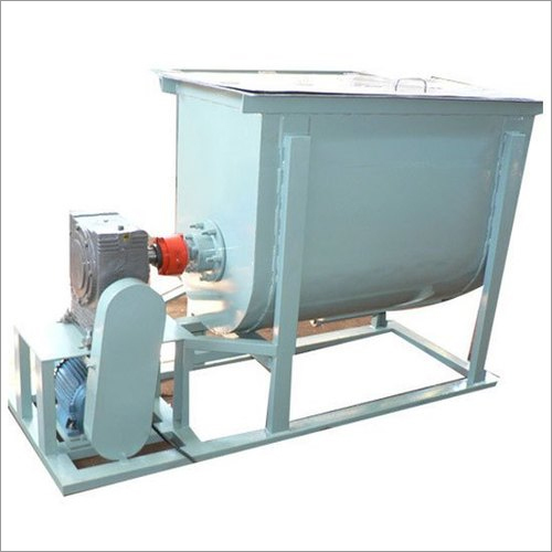 Detergent Powder Mixing Machine - Mild Steel, Single Phase, 3 HP Power, 50-60 Hz Frequency, Automatic Automation | Capacity 500kg per Batch