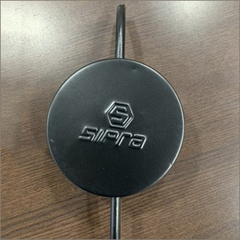 Round Electrical Fan Box - Color: Black