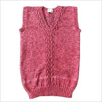 हैंडमेड पुरुषों की हाफ स्लीव पिंक (गुलाबी) स्वेटर