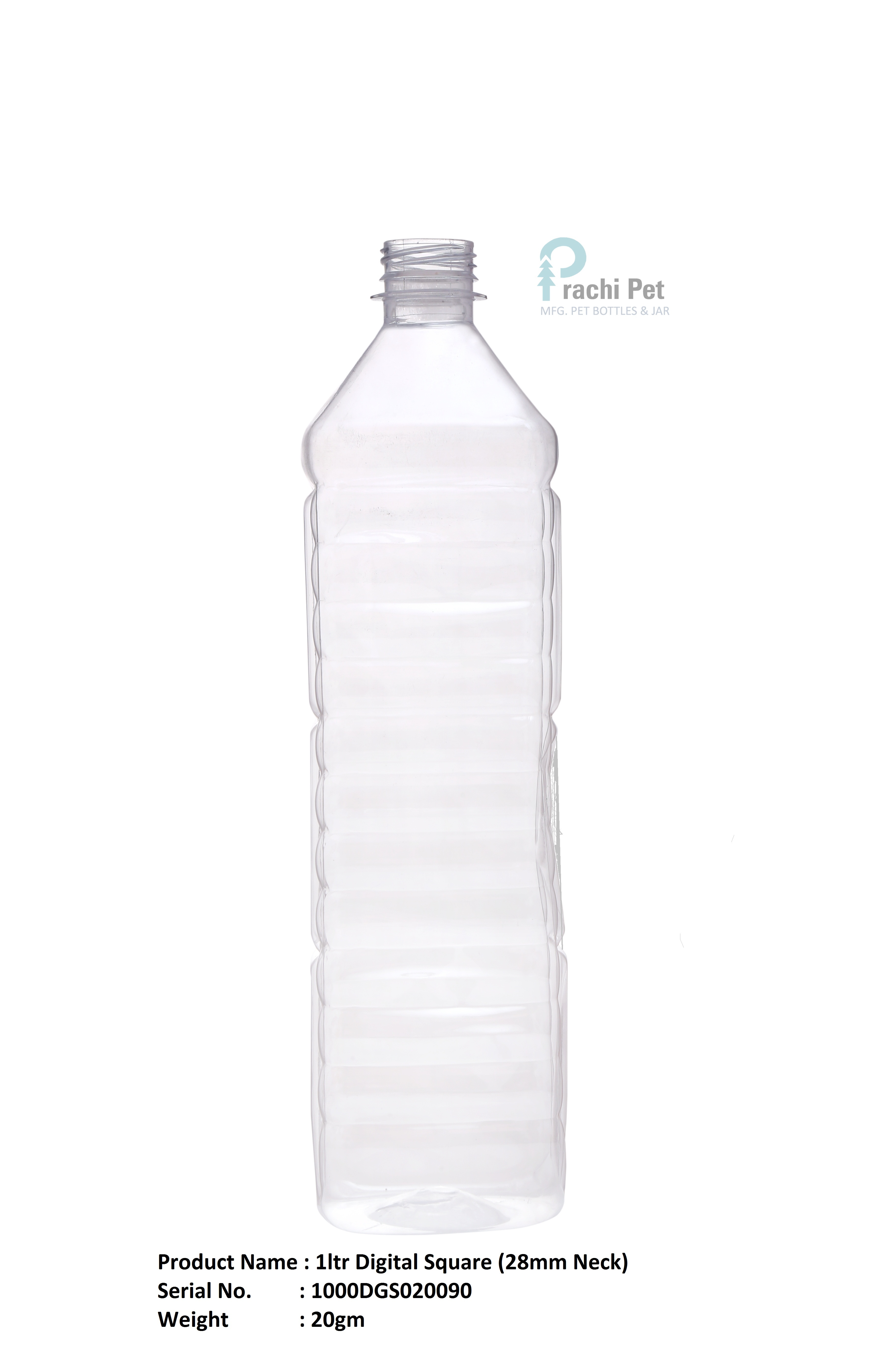 Plastic Water Bottles - Pet Material, 200ml To 1l Size, Transparent Color | 28mm Neck, Lightweight, 1-year Warranty, Soft Hardness