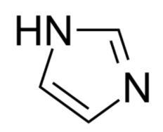 इमिडाज़ोल (1 3-डायज़ा-2 4-साइक्लोपेंटाडीन या ग्लाइऑक्सालिन)