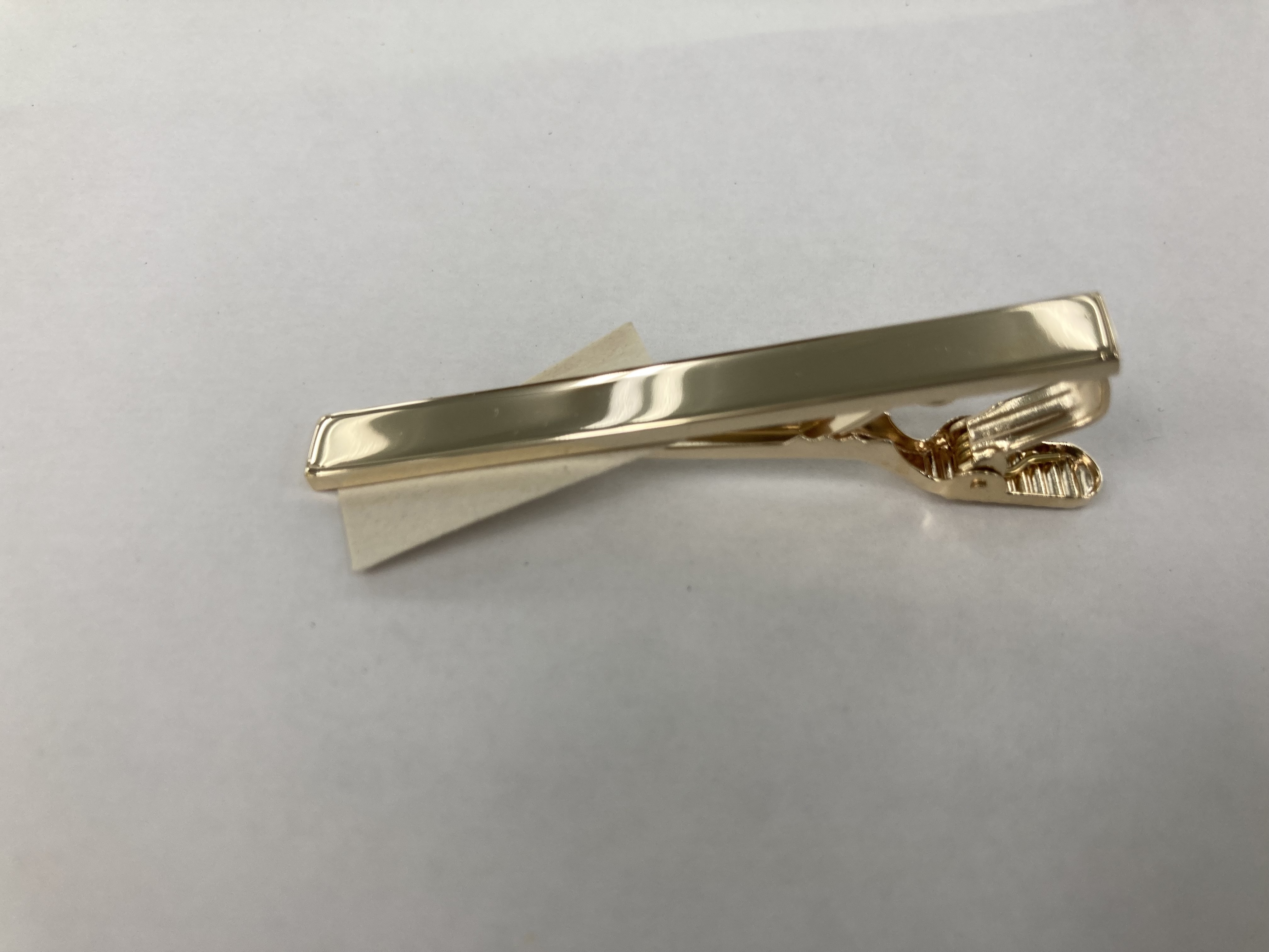 Tie Clip - Gold And Platinum Finish | Elegant Design, Sophisticated Style, Perfect For Formal Attire