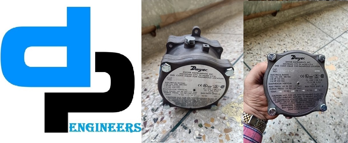 Polished Dwyer 1950 1 2f Differential Pressure Switch Range 4 To 1 6 Inch Wc