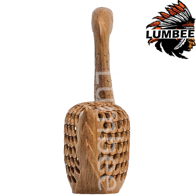 Brown Handcrafted Wooden Duck Undercut Jaali