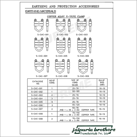 Earthing Material and  Protection Accessories