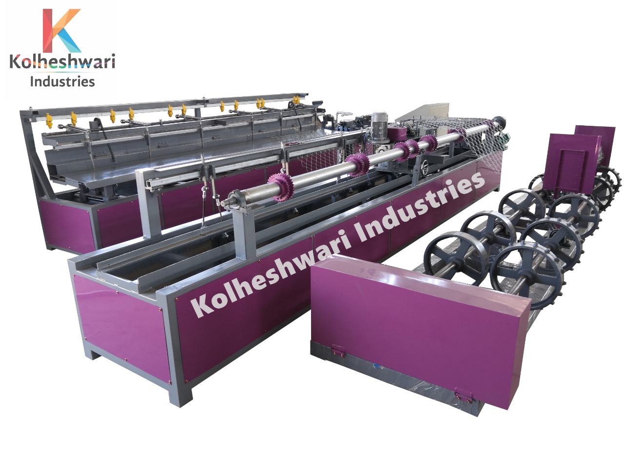 Chain Link Fencing Machine
