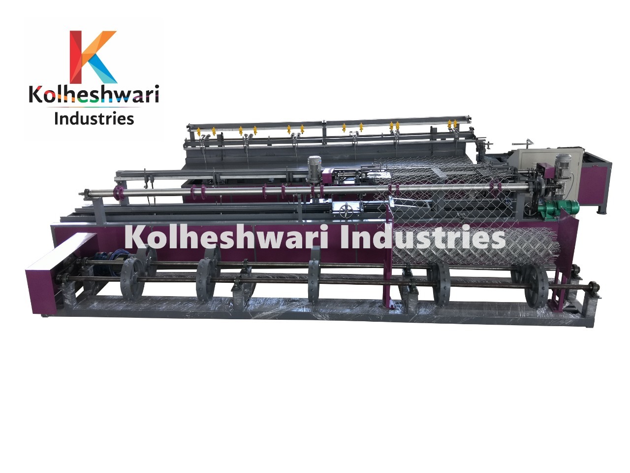 Chain Link Fencing Machine