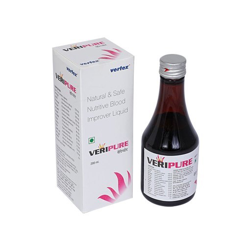 Blood Purifier Syrup - 200 ml PET / OC , Herbal Medicine for Clinical Use, Food Grade Quality, 18 Months Shelf Life