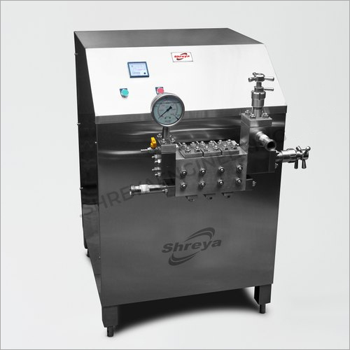 Milk Homogenizer 300 Lph - Dimension (L*W*H): 750 X 750 X 450 Millimeter (Mm)