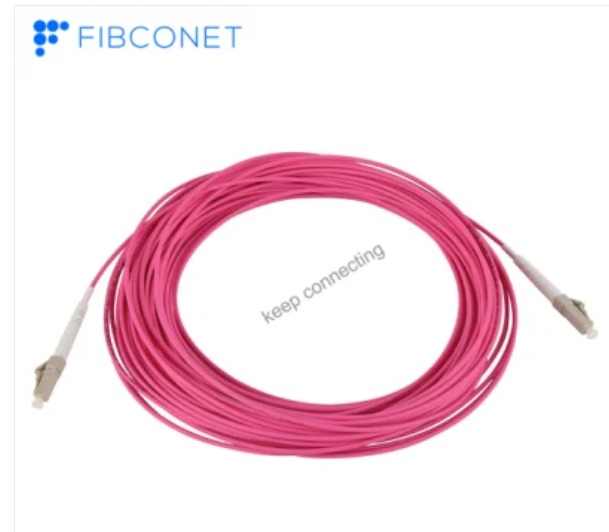 Ftth Om4 Pink Patch Cord Lc To Lc  Fc  Mtp  Mpo  Mm Duplex Fiber Optic Patch Cord Dimension(l*w*h): 1.0/2.0/3.0 Millimeter (Mm)