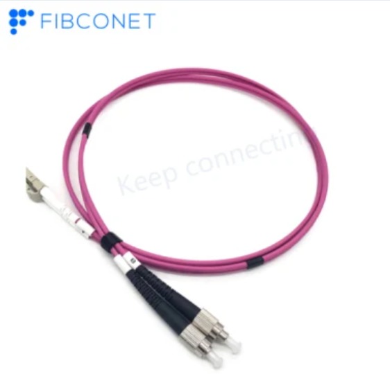 Ftth Om4 Pink Patch Cord Lc To Lc  Fc  Mtp  Mpo  Mm Duplex Fiber Optic Patch Cord Dimension(l*w*h): 1.0/2.0/3.0 Millimeter (Mm)