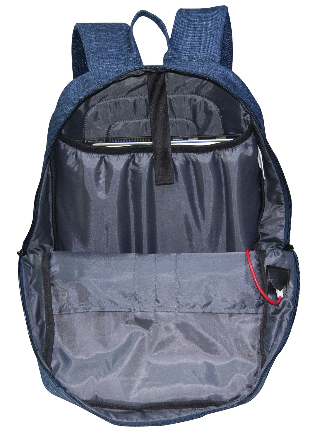 Blue 22 Ltr Laptop Backpack Bag With Usb Charging Port
