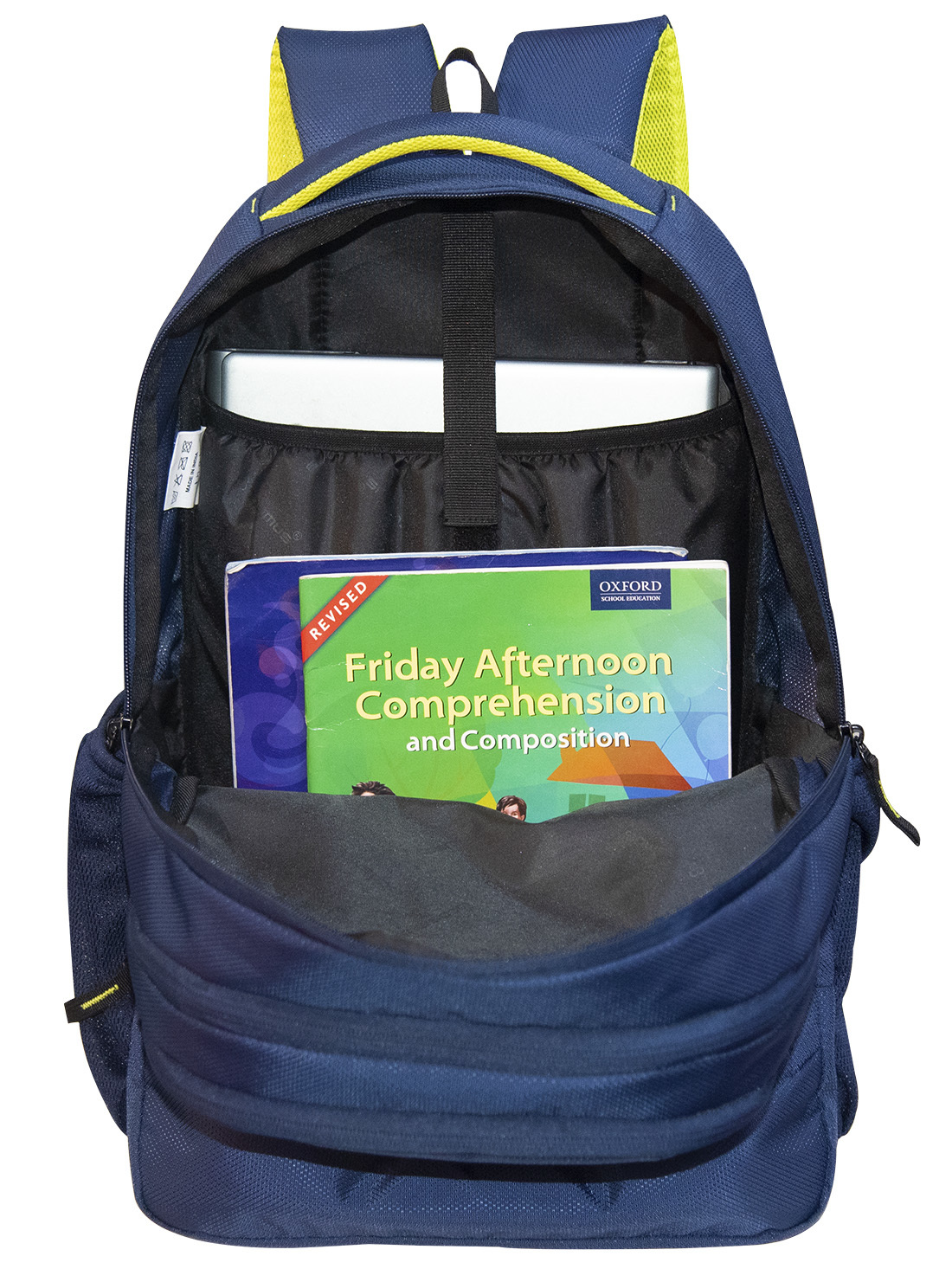 Polyester Backpack - 45 Cm X 32 Cm X 22 Cm, Blue Color, Moisture Proof, Customized Design And Logo Options