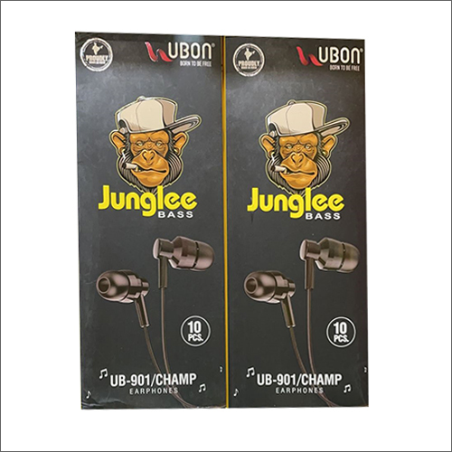 ब्लैक हाई बेस चैंप इयरफ़ोन