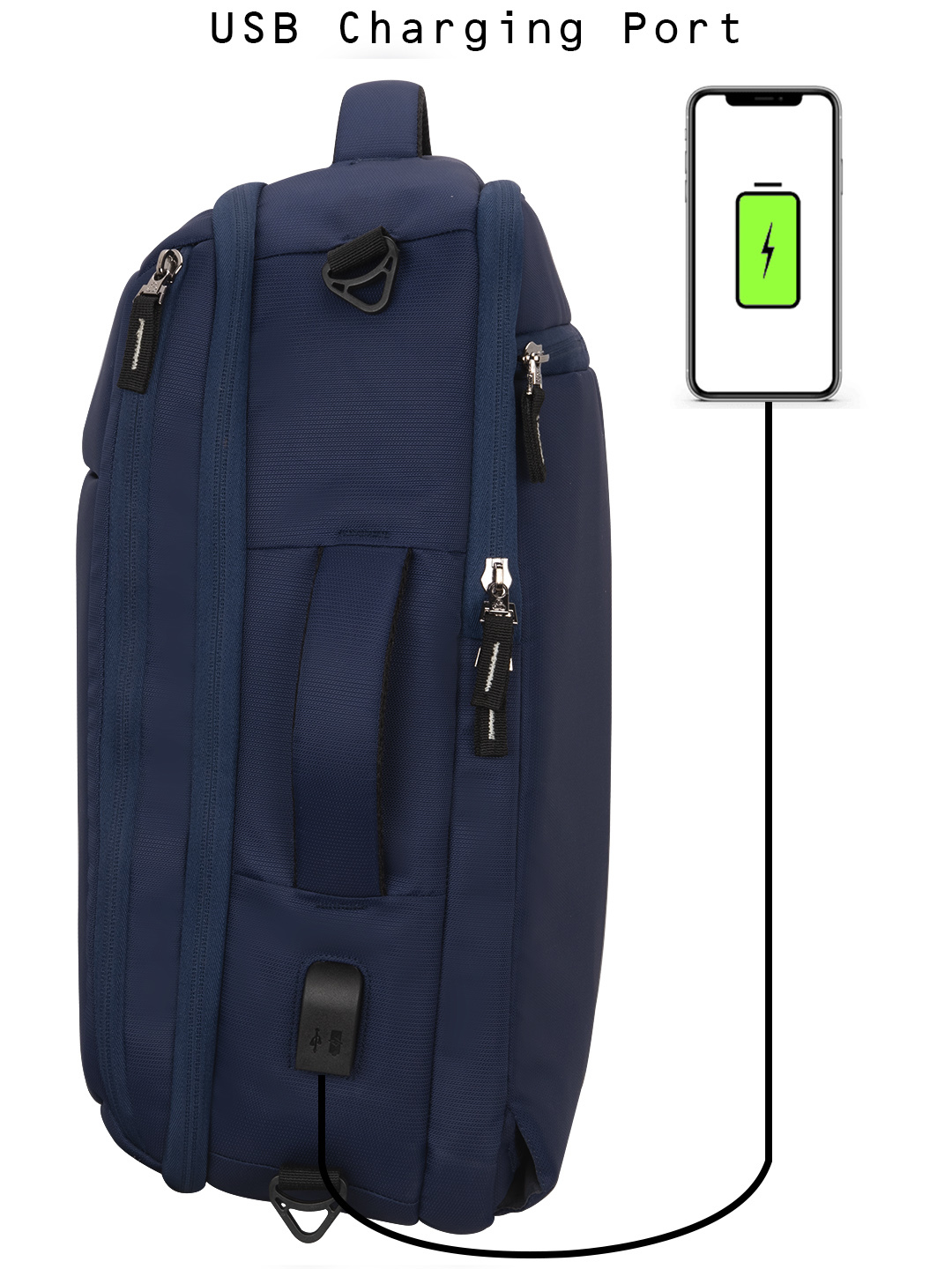 Cosmus Agility - Moisture Proof Fabric, 17.5x12.25x7.5 Inch | Convertible Backpack, Comfortable Strap System, Removable Shoulder Strap, Messenger Bag Style
