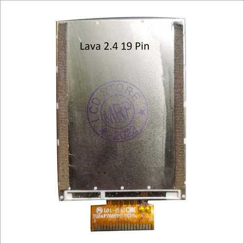 Lava 2.4 Inch 19 Pin Lcd Display Display Color: Color