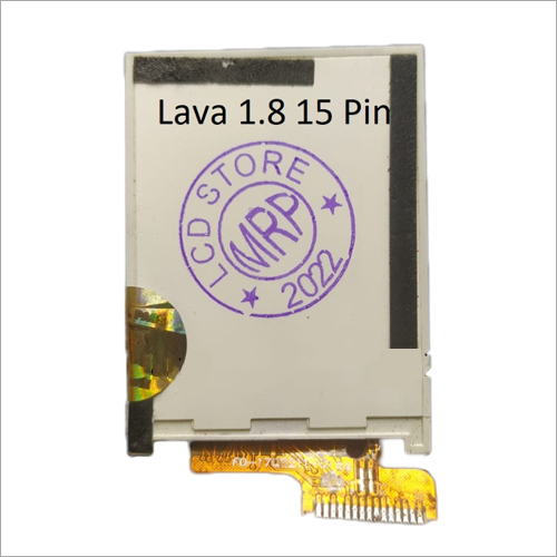 Lava 1.8 Inch 15 Pin Lcd Display Display Color: Color