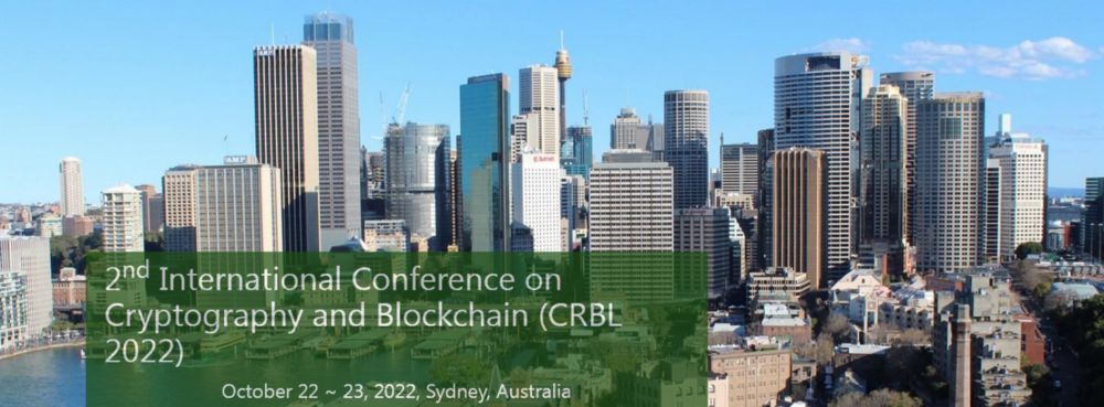 International Conference on Cryptography and Block chain (CRBL)