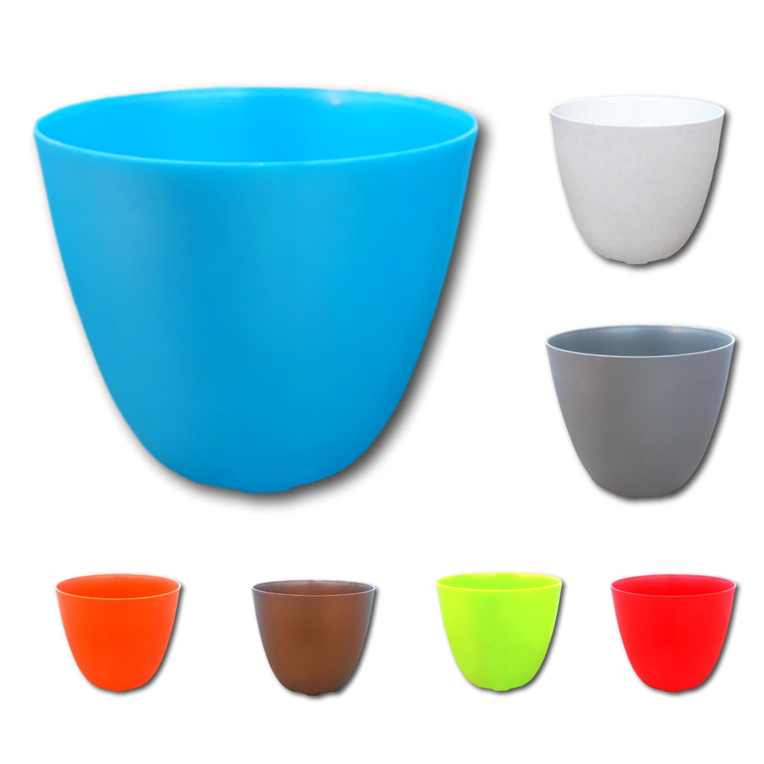 Orchid Round Pots - Color: Mix