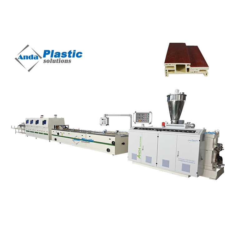 Wpc Door Frame Making Machine Production Line - Automatic Grade: Automatic